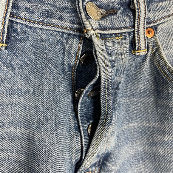 Levi’s 501® STRAIGHT FIT MEN'S JEANS Size W30X L30 - Picture 5 of 9